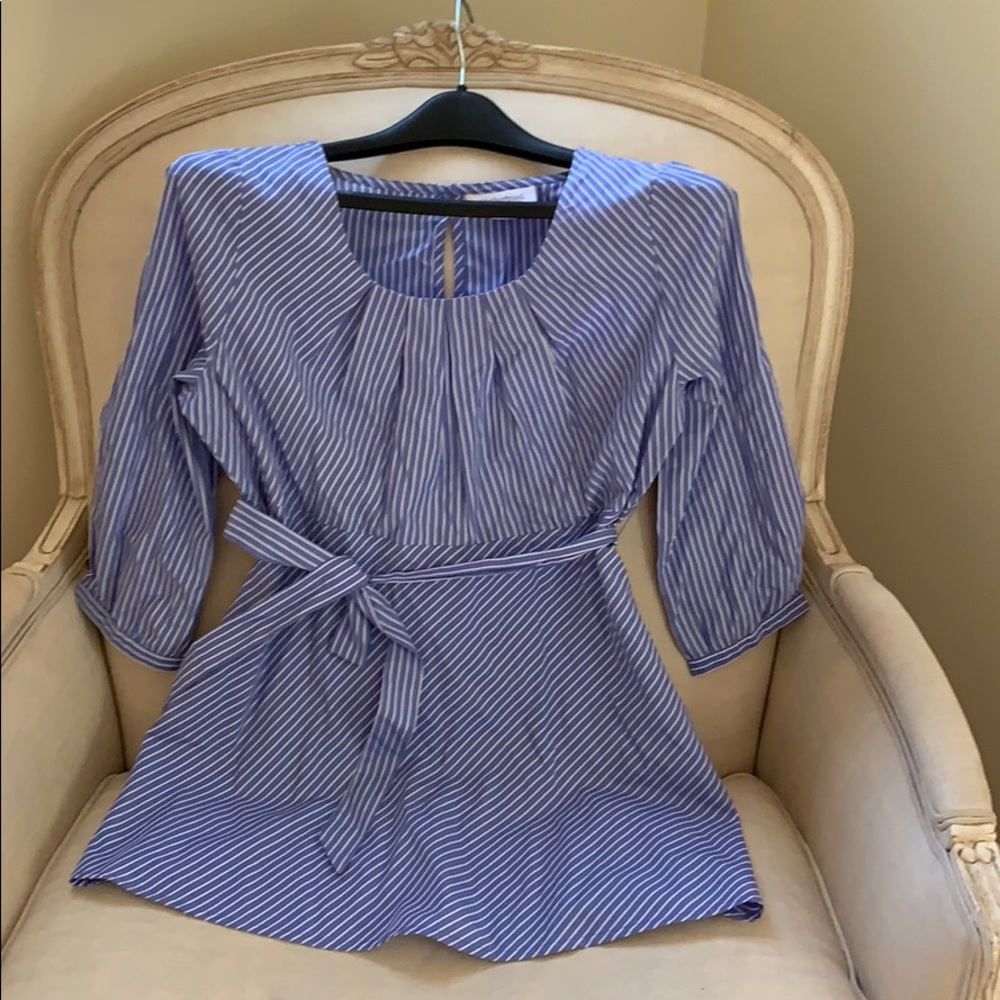 Motherhood strip maternity top SALE!